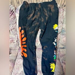 Nickelodeon Tie-Dye Large Sweatpants